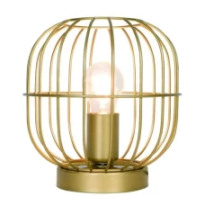 Viokef ZENITH E27 золото 4211401. Настільна лампа