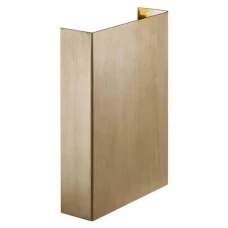 Nordlux FOLD 7Вт 3000К латунь 2019051035. Світильник фасадний