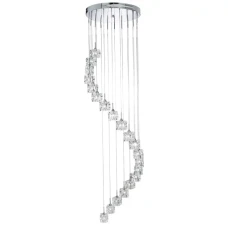 Searchlight SCULPTURED ICE 60Вт 3000К прозорий 6720-20-LED. Люстра