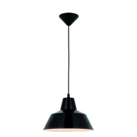 Viokef GLEN E27 чорний 4105602. Світильник підвісний