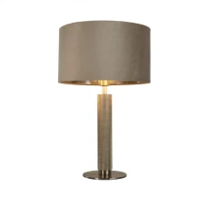 Searchlight LONDON E27 сірий EU65721TA. Настільна лампа