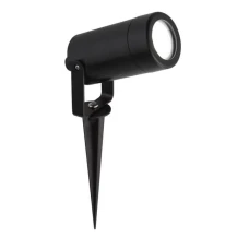 Searchlight SPIKEY GU10 чорний 5010BK. Грунтовий світильник