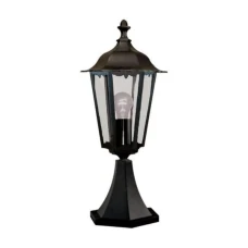Searchlight ALEX E27 чорний 82503BK. Світильник вуличний