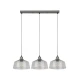 Підвісний світильник Searchlight X ODEON E27 прозорий 60999-3CL