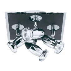 Searchlight COMET GU10 хром 7494. Стельовий світильник
