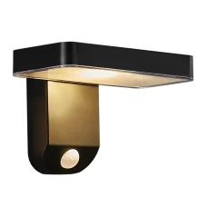 Nordlux RICA 5Вт 3000К чорний 2118161003. Світильник фасадний