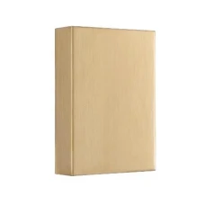 Nordlux FOLD 10Вт 3000К латунь 45401039. Світильник фасадний