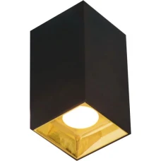 Viokef GLAM 12Вт 3000К чорний 4240501. Накладний точковий світильник