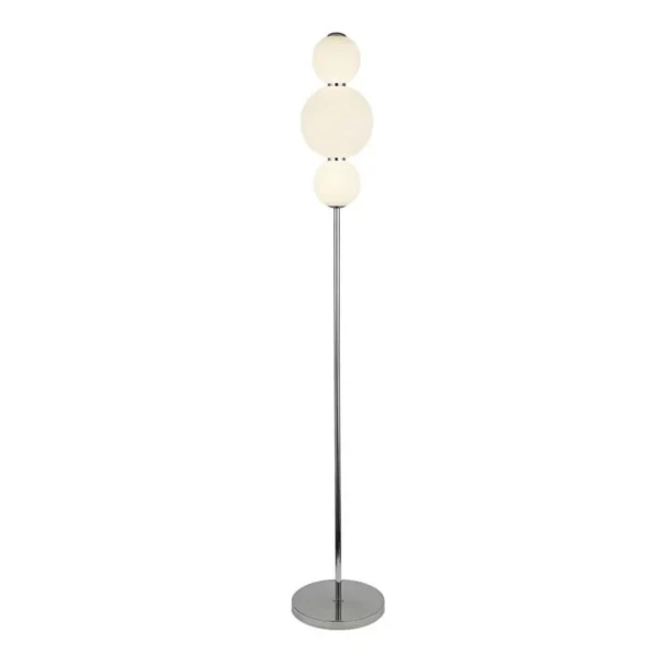 Торшер Searchlight SNOWBALL 20Вт 3000К білий EU51021-3CC