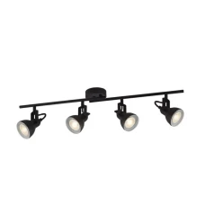 Searchlight FOCUS GU10 чорний 1544BK. Стельовий світильник