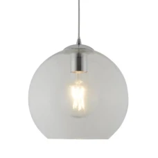 Searchlight BALLS E27 прозорий 1621CL. Світильник підвісний