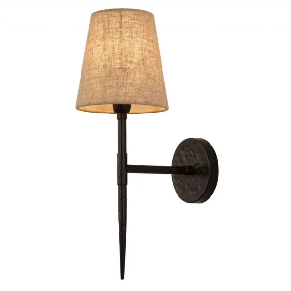 Бра Searchlight GOTHIC E14 бежевий 30690-1BK - Фото 1