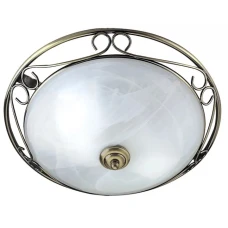 Searchlight FLUSH E14 латунь 6436. Стельовий світильник