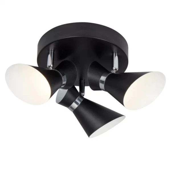 Стельовий світильник Searchlight DIABLO 12Вт 3000К чорний 5923BW