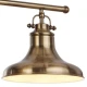 Підвісний світильник Searchlight DALLAS E27 латунь 3193-3AB