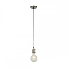 Searchlight SUSPENSION E27 срібло 7461SS. Світильник підвісний
