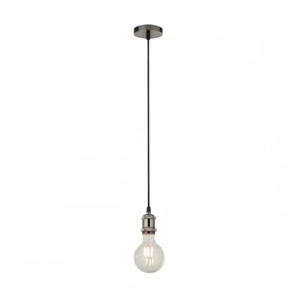 Підвісний світильник Searchlight SUSPENSION E27 срібло 7461SS