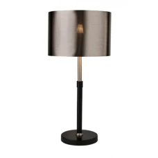 Searchlight TABLE&FLOOR E27 хром EU3877BK. Настільна лампа