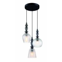 Viokef TALISA E27 прозорий 4169800. Світильник підвісний