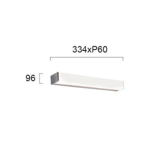 Світильник у ванну Viokef ROBIN 15Вт 3000К білий 4212200 - Фото 2