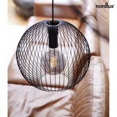 Nordlux BERONI E27 чорний 2213303003. Підвісний світильник