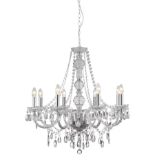 Searchlight MARIE THERESA E14 хром 8888-8CL. Люстра