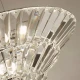 Люстра Searchlight SAVANNAH G9 прозорий 73918-8CC