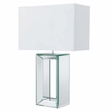 Searchlight MIRROR E27 білий EU1610. Настільна лампа