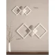 Бра Searchlight WALL ART 18Вт 3000К нікель 2722SS