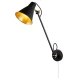 Бра Searchlight ADJUSTABLE E27 чорний 6302BK