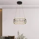 Підвісний світильник Searchlight CIRCOLO 39Вт 3000К білий 54213-1BK