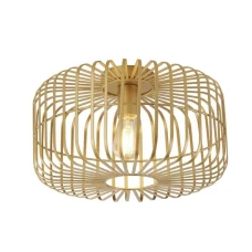Searchlight CRIB E27 золото 86560GO. Стельовий світильник
