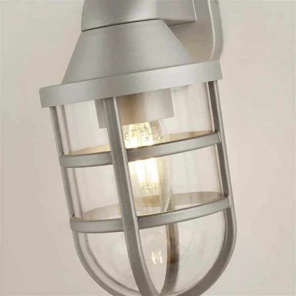 Світильник вуличний Searchlight SEASIDE E27 прозорий 61133SI - Фото 2