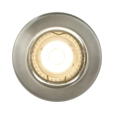 Nordlux CANIS GU10 2700К нікель 49330155. Точковий світильник