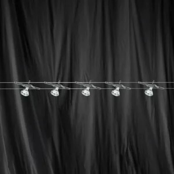 Трековий світильник Searchlight TRACK AND SPOT GU5.3 25Вт 3000K хром 5098-05-LED - Фото 2