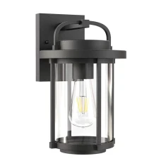Viokef KIMOLOS E27 прозорий 4255200. Світильник фасадний