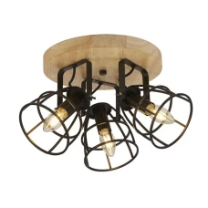 Searchlight VISION E14 чорний 81698-3BK. Стельовий світильник