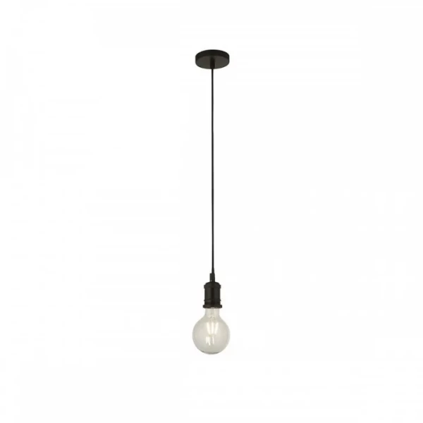 Підвісний світильник Searchlight SUSPENSION E27 чорний 7461BK