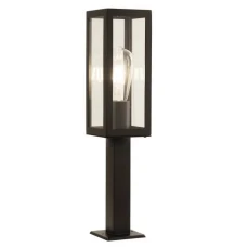 Searchlight BOX 0,45м E27 чорний 6441-450BK. Світильник вуличний