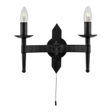 Searchlight CARTWHEEL E14 чорний 2422-2BK. Бра