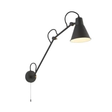 Searchlight SWING ARM E27 сірий 7403GY. Бра