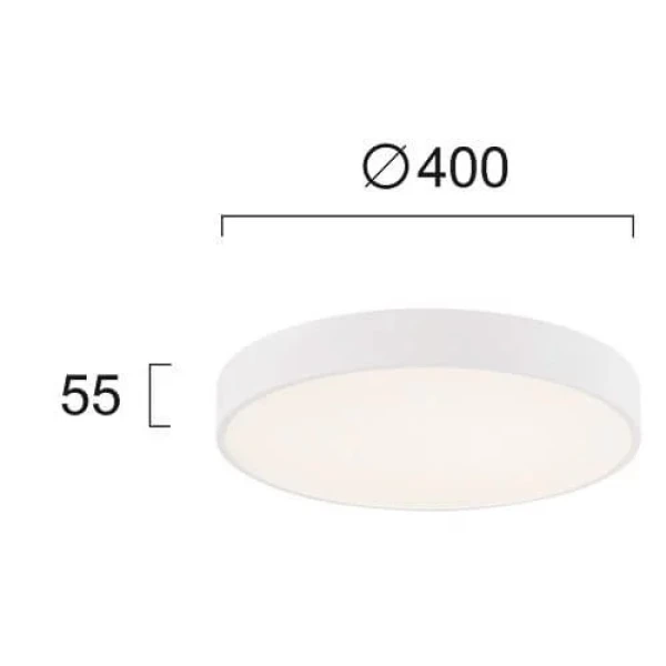Стельовий світильник Viokef MADISON 30Вт 3000К білий 4235400 - Фото 2