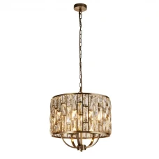 Searchlight BIJOU E14 бежевий 6585-5AB. Люстра