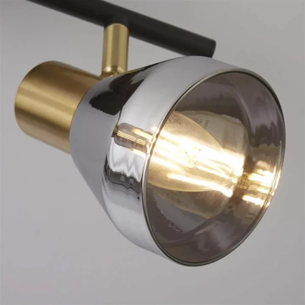 Стельовий світильник Searchlight WESTMINSTER E14 дымчастий 23801-2SM - Фото 3