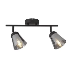Searchlight MEGA E14 чорний 61170-2SM. Стельовий світильник