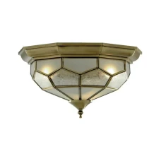 Searchlight FLUSH E14 латунь 1243-12. Стельовий світильник