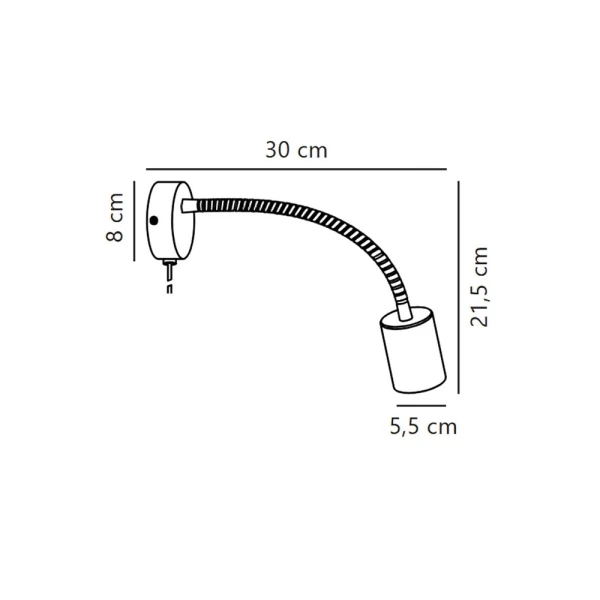 Бра Nordlux EXPLORER GU10 білий 2113261001 - Фото 2
