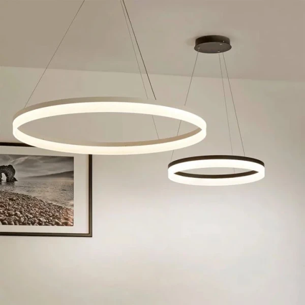 Підвісний світильник Searchlight ARA 30Вт 3000К білий PE-ARA60-B - Фото 2