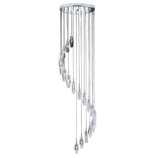 Searchlight SCULPTURED ICE G4 прозорий 888-20. Люстра