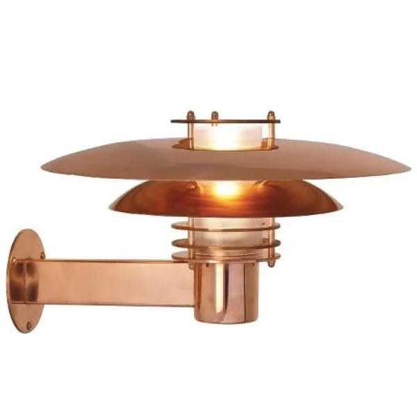 Фасадний світильник Nordlux PHOENIX E27 мідь 24381030 - Фото 1